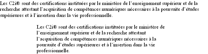 Eléments constitutifs d'un texte