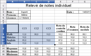 Copie de données